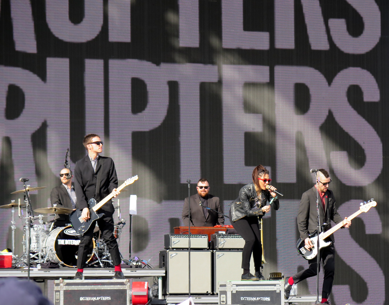 The Interrupters at Coachella in 2019